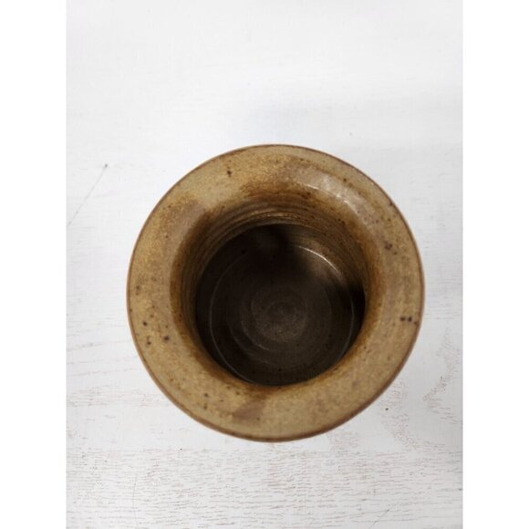 VTG Charlotte Neron Studio Pottery Kisses Candy Storage Jar With Cork Lid Signed - Picture 8 of 11